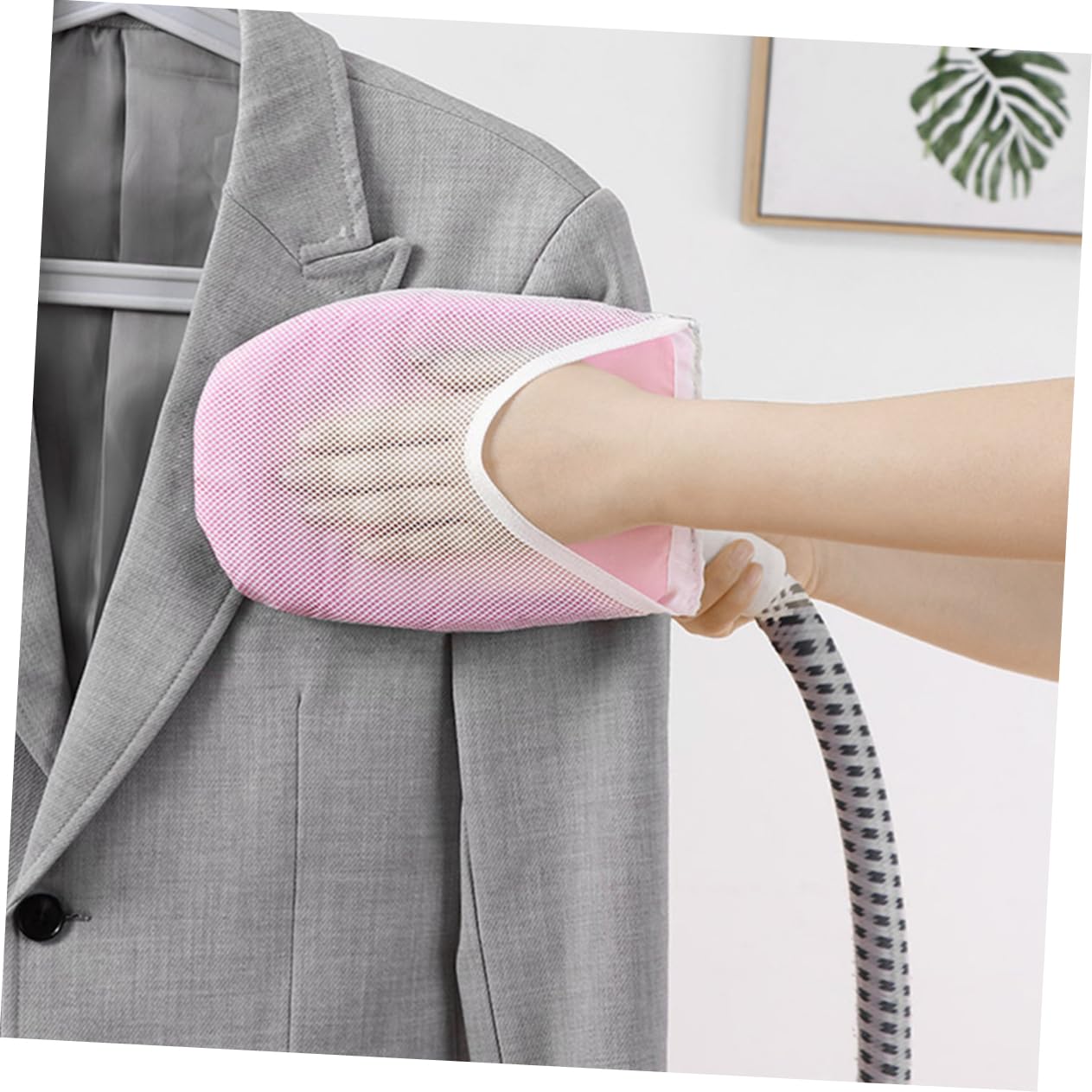 ABOOFAN 2 Pz guanto di ferro piroscafo portatile guanto da stiro guanto per macchina caldo appeso guanto isolante per macchine calde appeso guanto antiscottatura guanto isolante in ferro