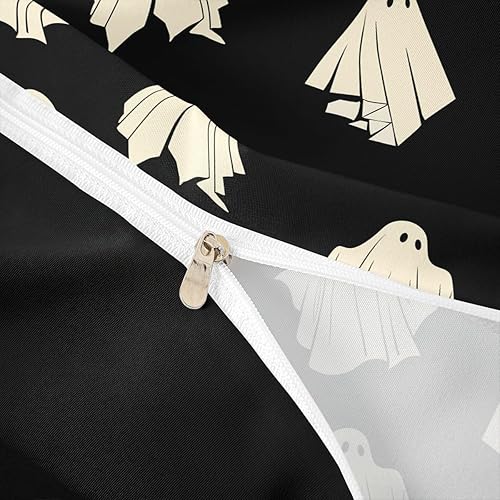 Miniatura 6 de Castle Fairy Decoración de fantasma, funda de edredón negra con temática de Halloween para niños, niñas, adolescentes, niños, Halloween, fantasma,