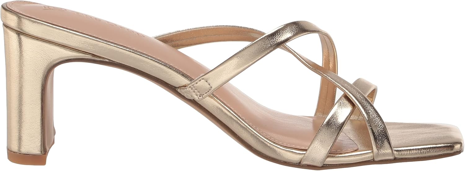 The Drop Women's Amelie Strappy Square Toe Heeled Sandal - Image 7
