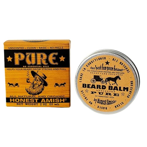 Miniatura 5 de Acondicionador Honest Amish bálsamo para barba totalmente natural aceites y mantequilla orgánicos apto para veganos