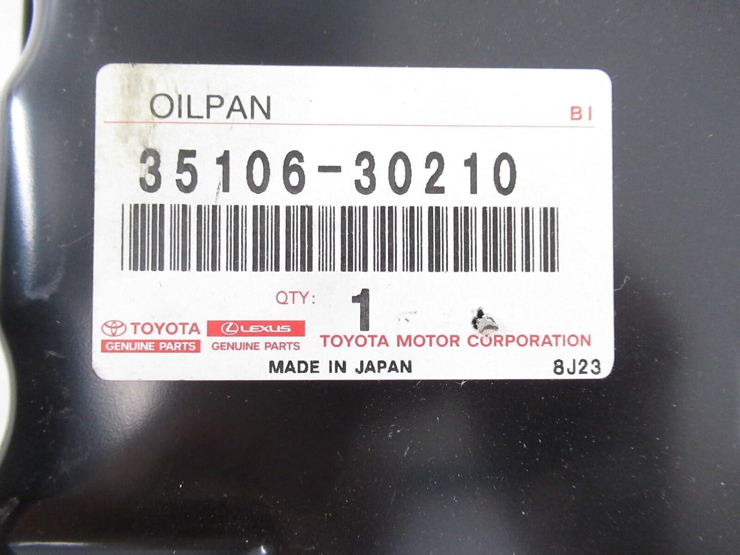 Genuine Toyota Lexus Trans Oil Pan 35106-30210