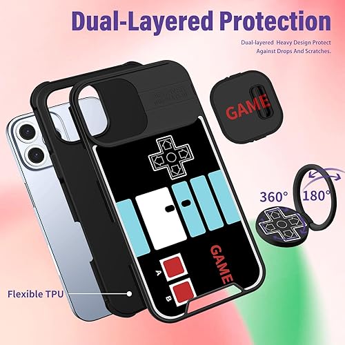 Miniatura 462 de Funda 2 en 1 para iPhone 11 para mujer, linda funda para teléfono para niñas, diseño de mariposas y flores, diseño Kawaii bonito y único con funda