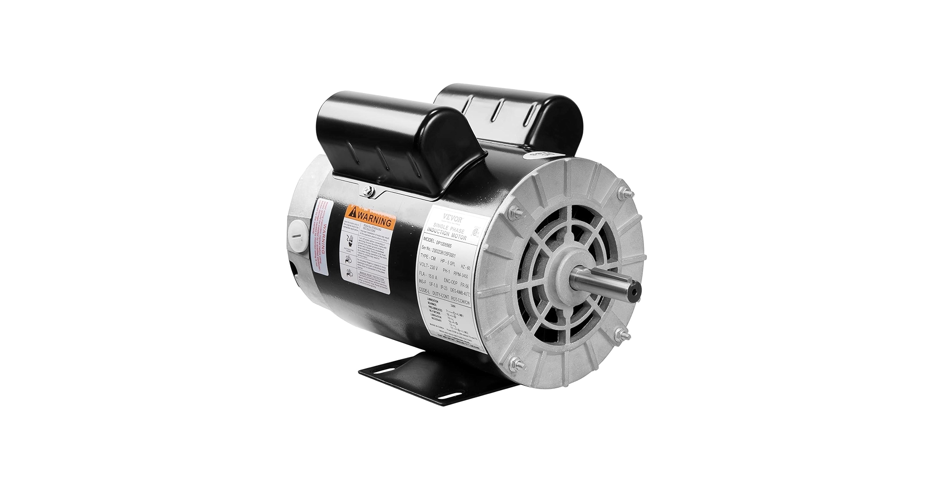 TITIDU 5 HP Air Compressor Electric Motor Single Phase