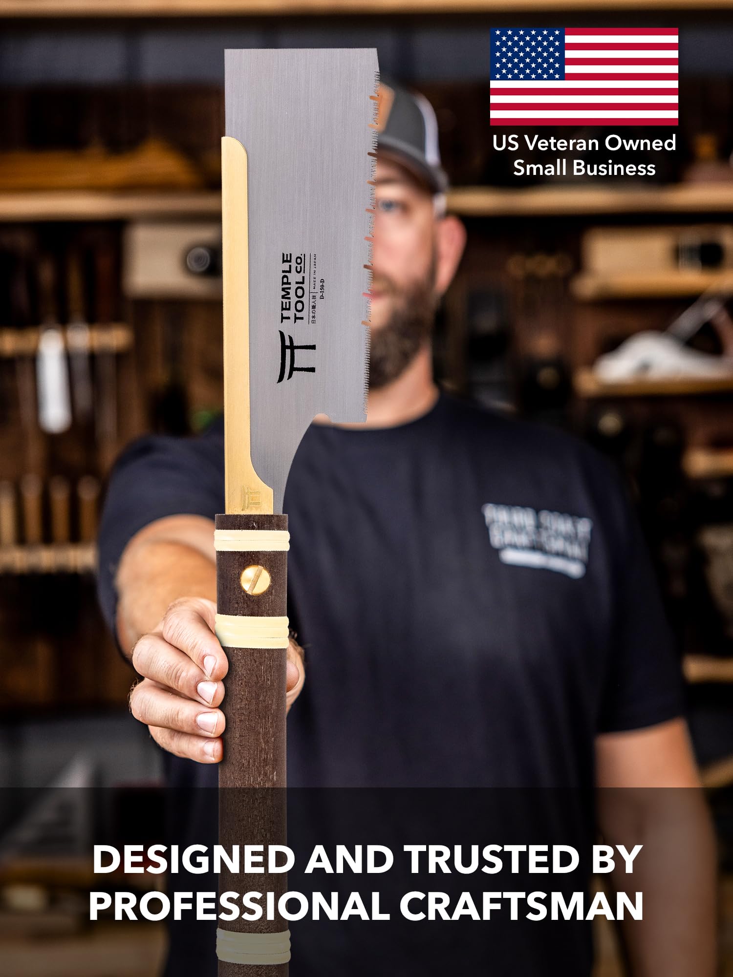 Scie à tirer japonaise Dozuki 6 pour Ripcut et Crosscut – Scie à main pour queue d'aronde, tenons, menuiserie fine – Scie à queue d'aronde – Temple Tool Co.