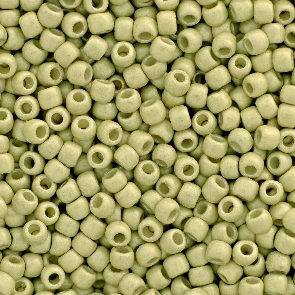 10 g TOHO Round Seed Beads Rocailles, Size 11/0, Opaque Navy Blue (# 48), Japan, Glass — view 10