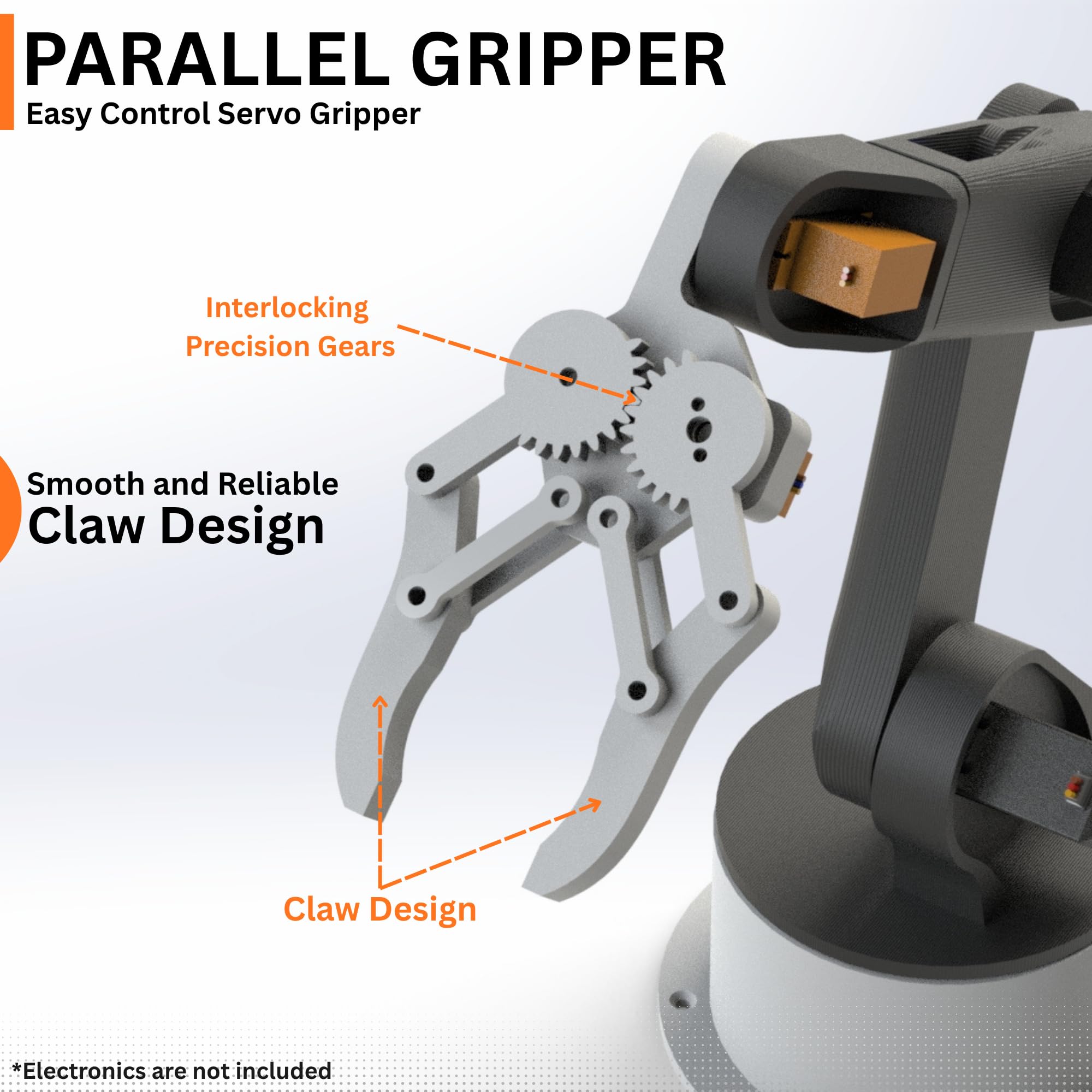 DIY 5-Axis Robotic Arm Kit - STEM Learning -4 DIY 5-Axis Robotic Arm Kit - STEM Learning -4