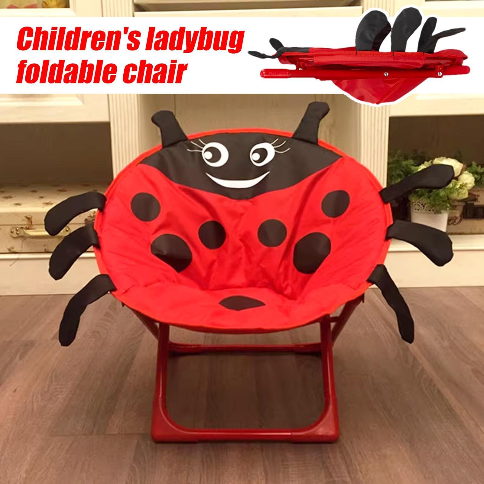 Genérico Silla De Jardín Infantil Asiento Plegable Y Portátil