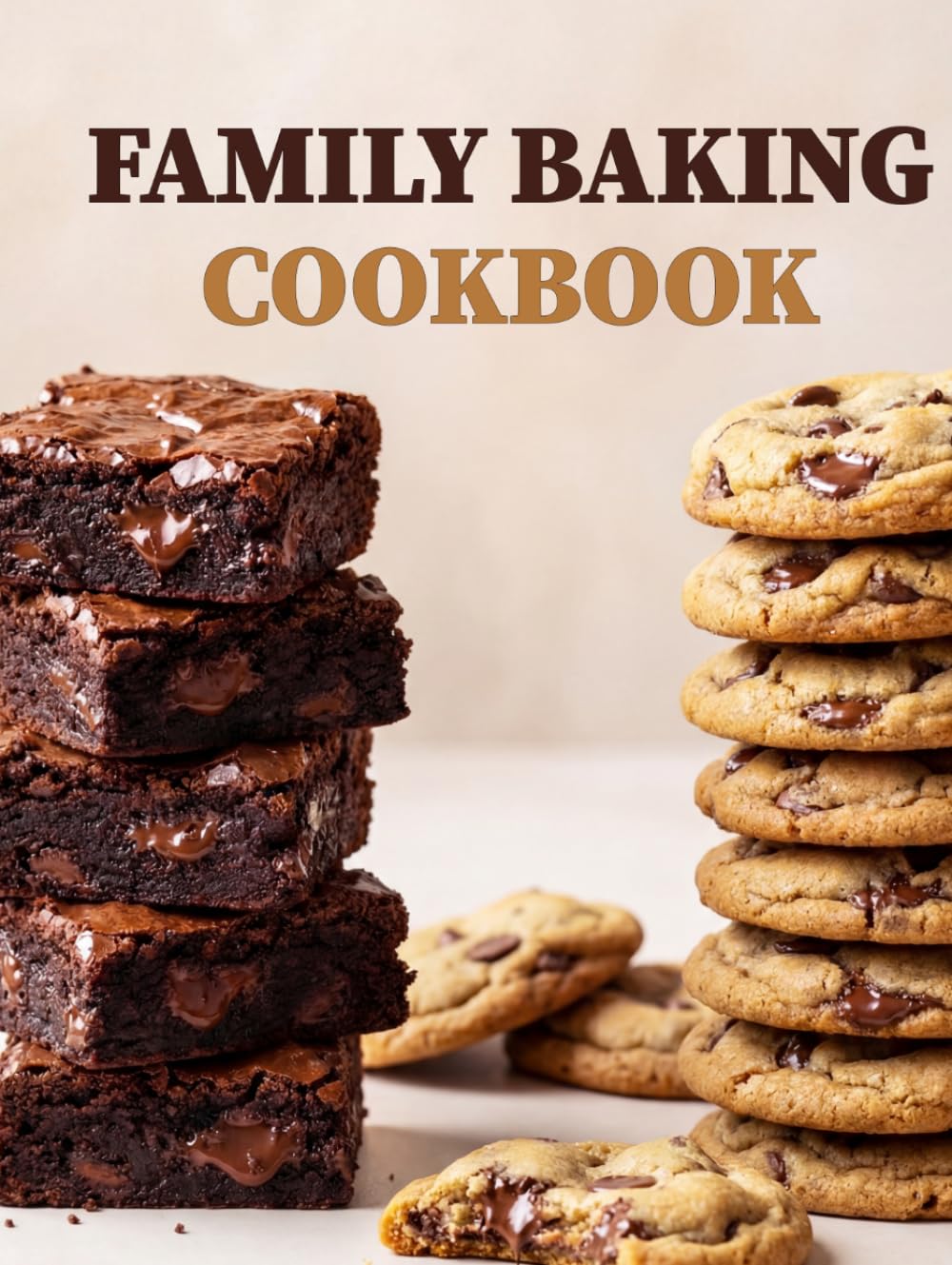Family Baking Cookbook: Easy Classic American Baking Recipes for Cookies, Pies, Cakes, Muffins & Homemade Desserts (Easy Family Recipes)