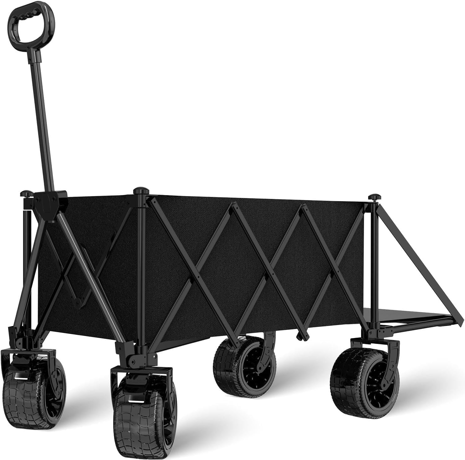 アウトドアワゴン大容量210L 耐荷重200KG キャリーワゴン キャリーカート キャンプカート 長物対応 取り外し可能タイヤ 大型