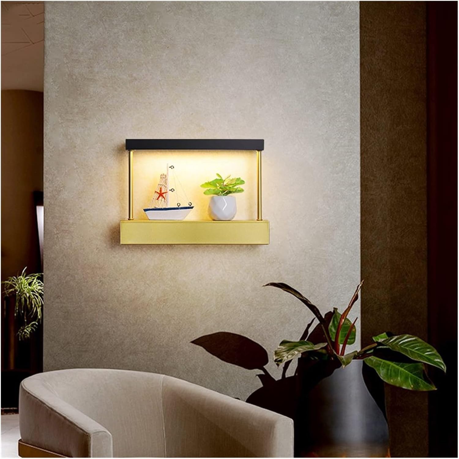 Modern LED Wall Lights Decorate Storeable Lamp Compatible with Bedside Bedroom Living Study Room Corridor Aisle Indoor Lighting