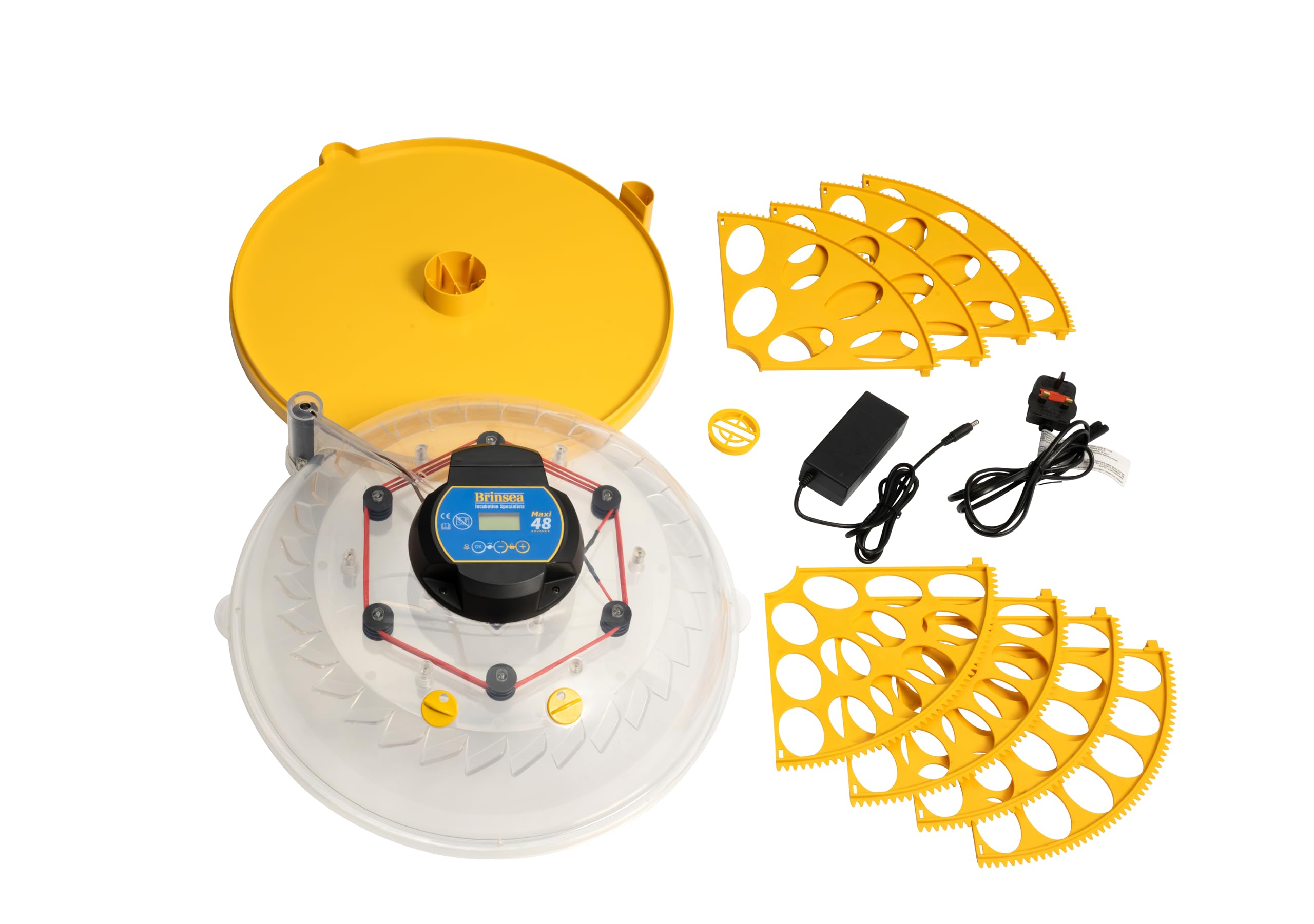 Incubadora BRINSEA Maxi 48 Advance - Incubadora para Huevos de Diferentes Especies de Ave - con volteo automático