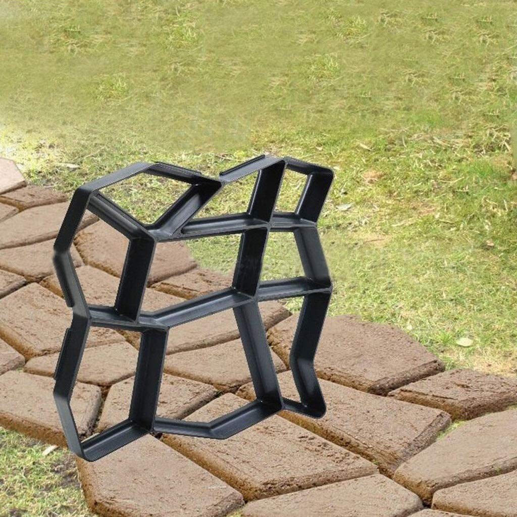 Betonnen mallen 1 Stks Tuin Pad Maker Mold DIY Plastic Vloer Bestrating