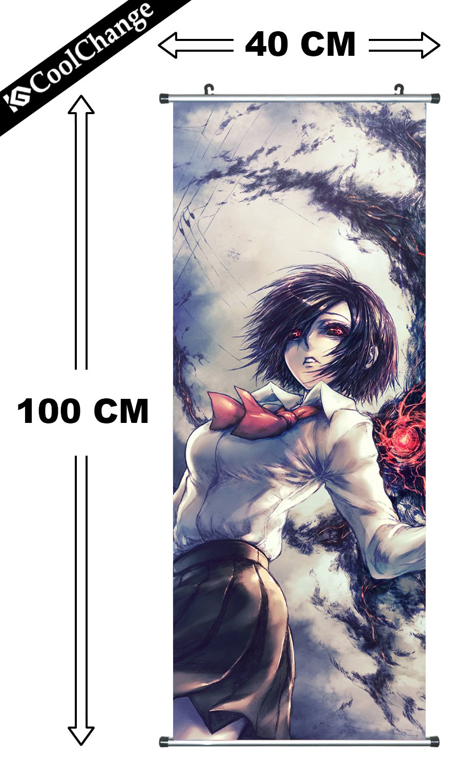 CoolChange Grand poster à dérouler Dragon Ball Kakemono en tissu 100 x