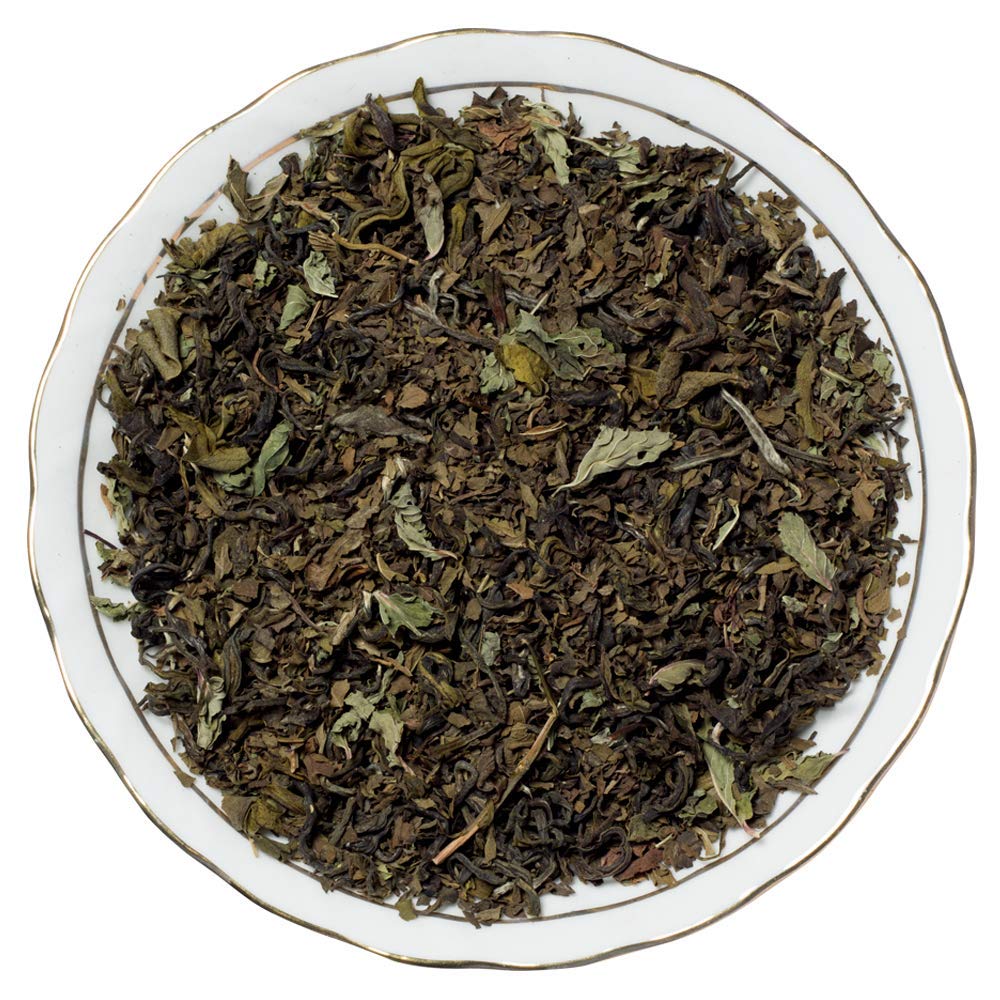 Navvayd Moroccan Mint Green Tea, Refreshing & Re Energizing With Spearmint & Peppermint, Loose Leaf - Enjoy Hot or Cold (100 Gm) - Image 2 thumbnail