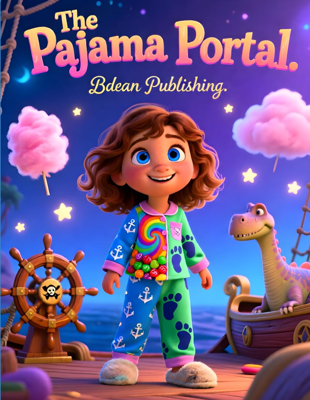 The Pajama Portal: Magical Bedtime Adventures Through Pirate Seas, Candy Clouds, and Dinosaur Valleys