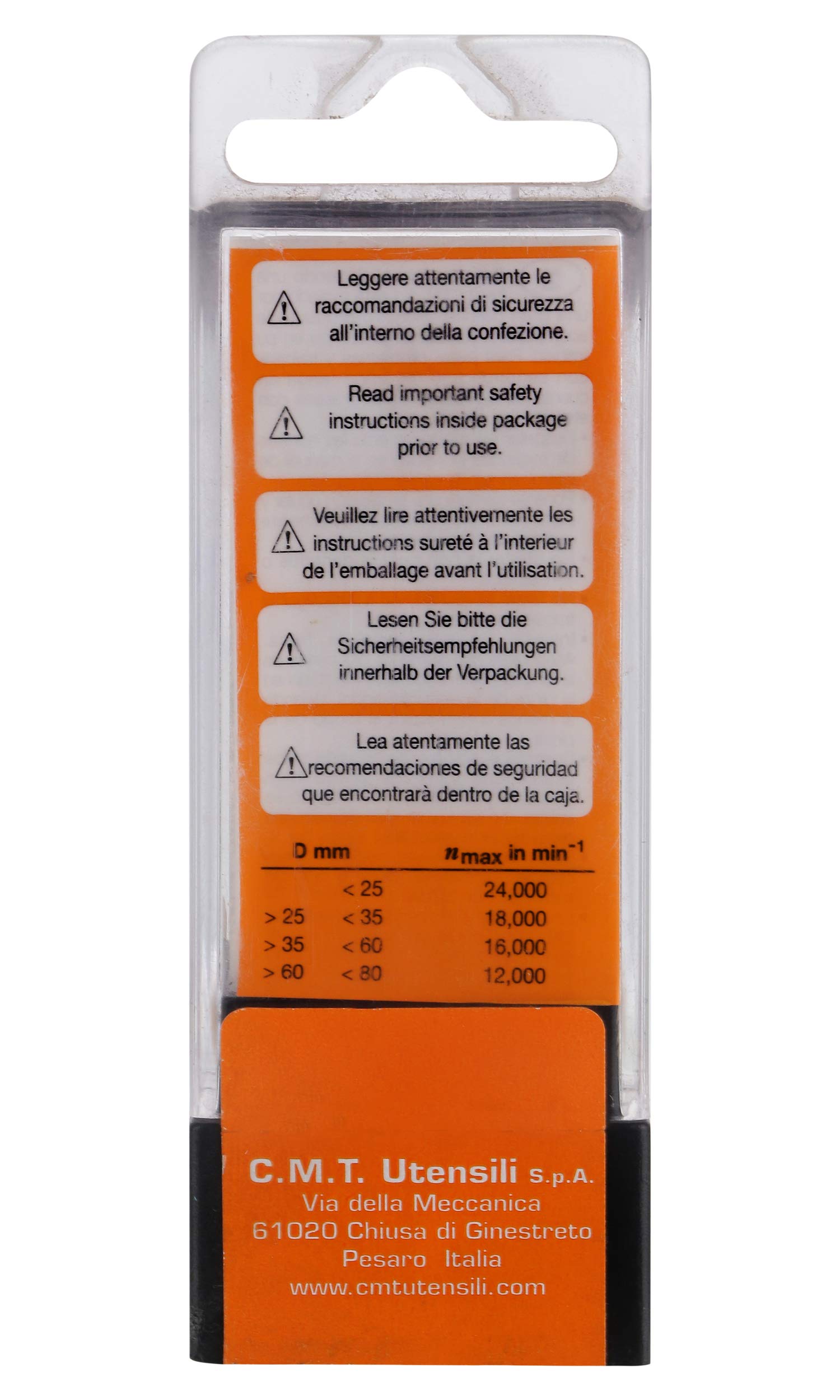 Cmt - 965.302.11b - fresa profilata c/cusc. Hw z2 s=8 d=28.5x12 r=4