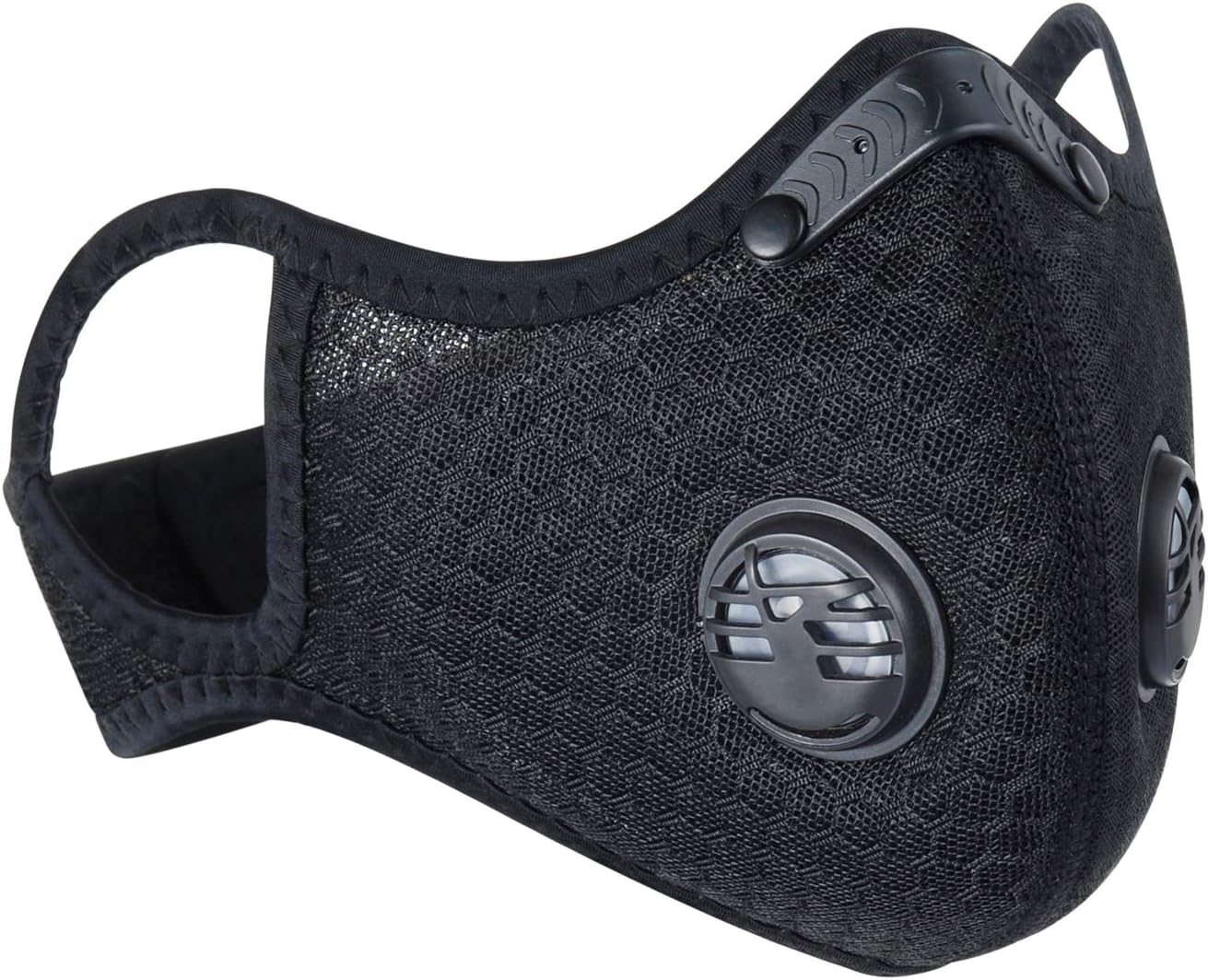 Dust Mask, Reusable Face Mask with 8 Activated Carbon Filters for Construction Woodworking Mowing