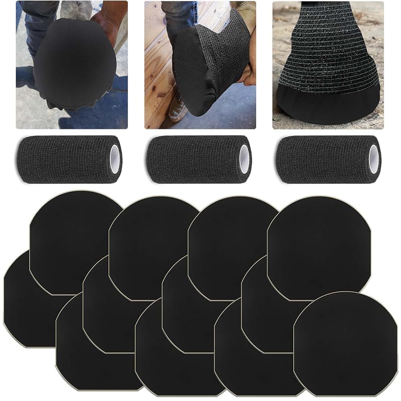 Fita para Casco de Cavalo com Bandagem Veterinária Impermeável Hezaosth, 15 Unidades