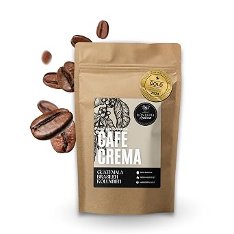 Café Crema Whole Bean or Ground 100% Arabica Premium Coffee with Flavours of Chocolate Toffee and Roasted Nuts Gold Medal Winner 2024
