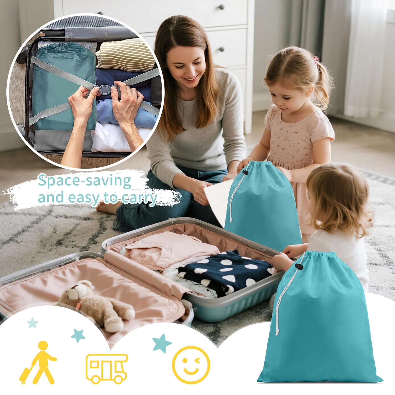 Bettschutzgitter Für Kinder, Aufblasbarer Rausfallschutz Bett Reise, Schutzkissen Bed Bumper mit rutschfeste und Waschbarer Bezug, für Alle Betten Zuhause & auf Reisen(130cm)