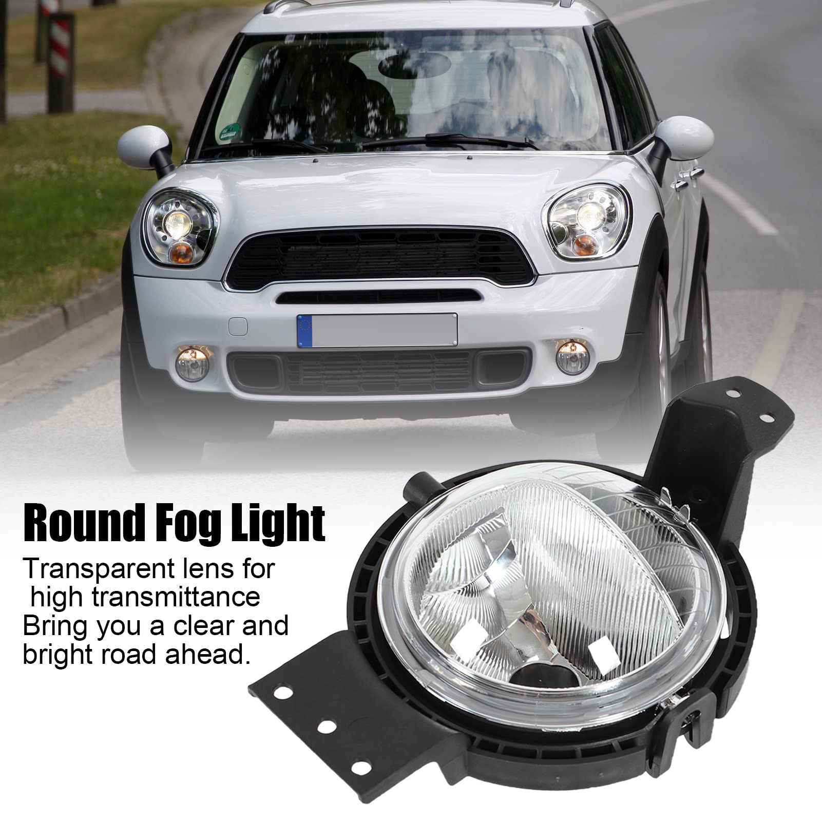 Amazon | XTevu ユニバーサルフロントバンパーフォグライト