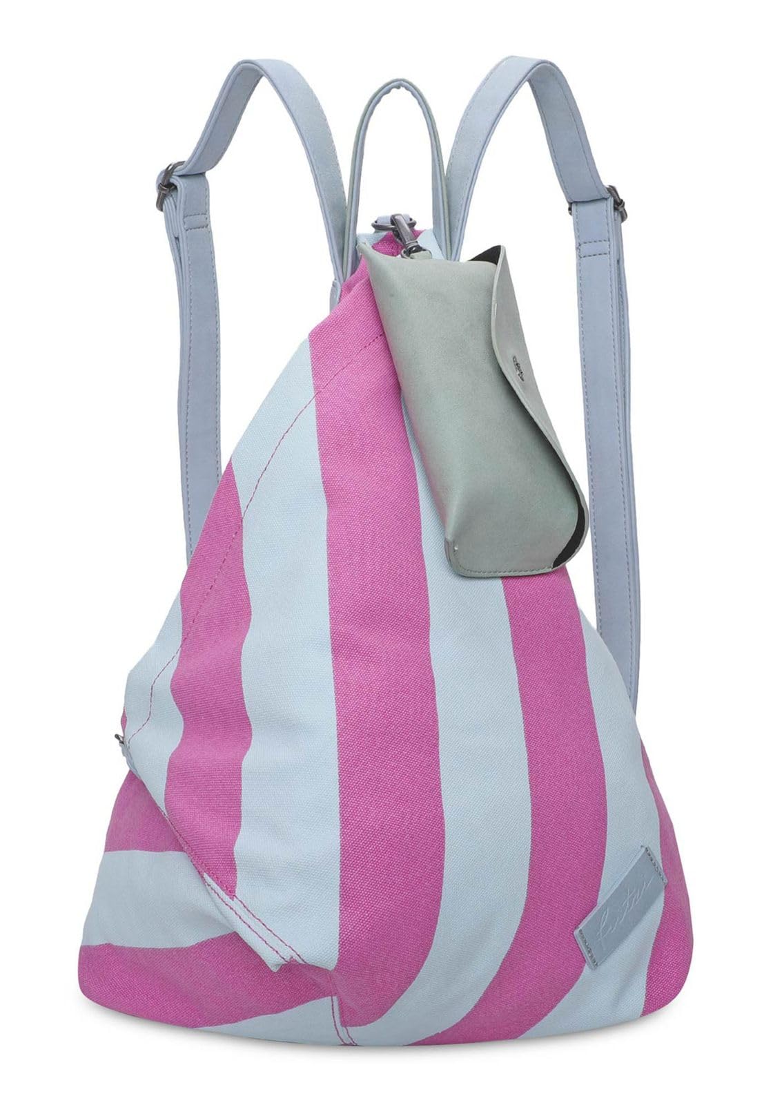 Fritzi aus Preussen Women's Izzy Ice Tomke Canvas Bubble Gum Backpack, One Size