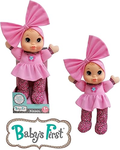 Miniatura 6 de Goldberger - Primer juguete de muñeca para bebé con parte superior rosa, lavable a máquina, características realistas, para mayores de 1 año