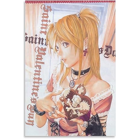 Stunning Misa Amane Canvas Poster: Captivating Anime Artwork for Room Decor