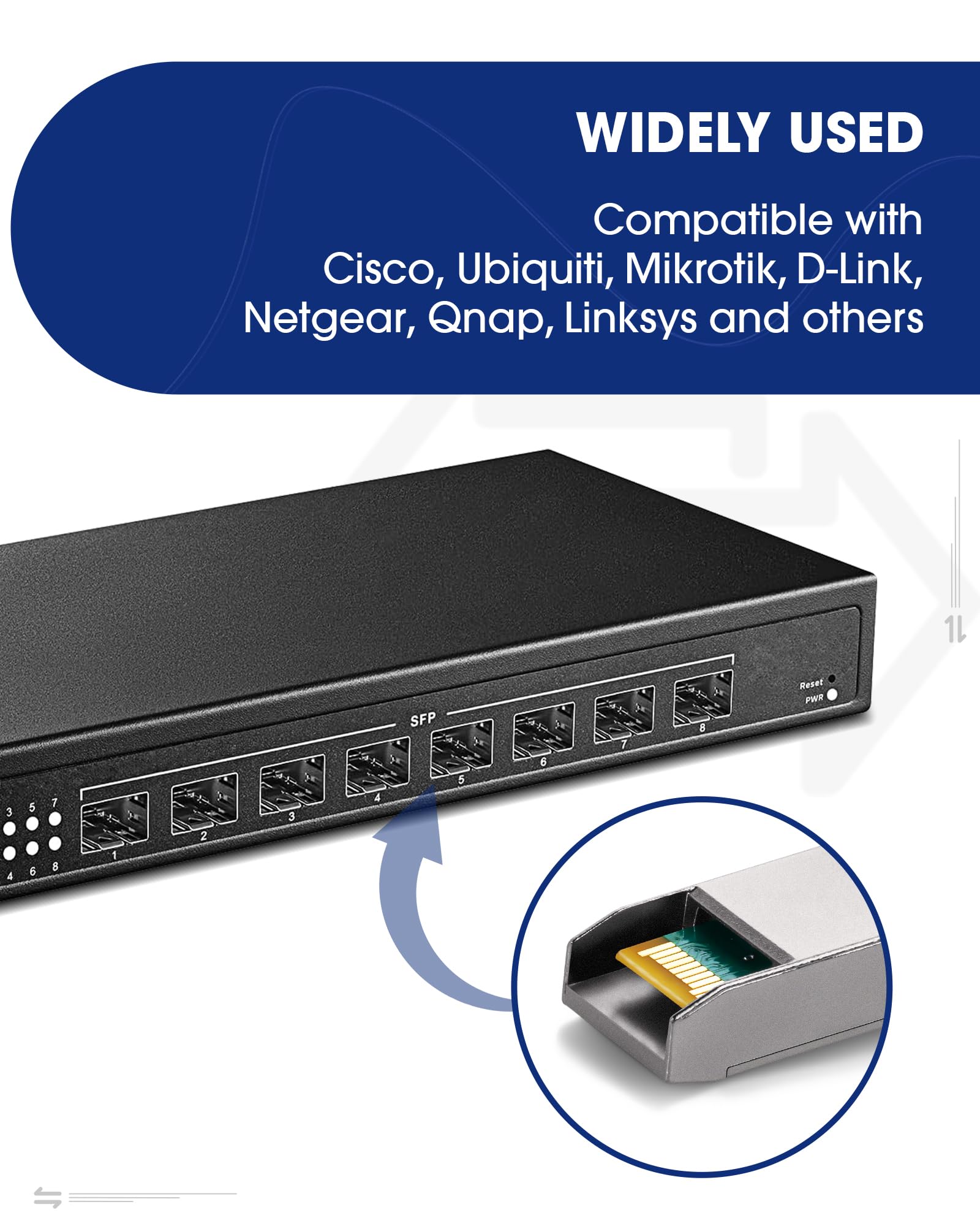 ルーター・ネットワーク機器 Cisco SFP-1000-TX 1Gbps RJ-45 Amazon.com: H!Fiber 4 Pack 1G SFP to RJ45 Module, 1000Base-T