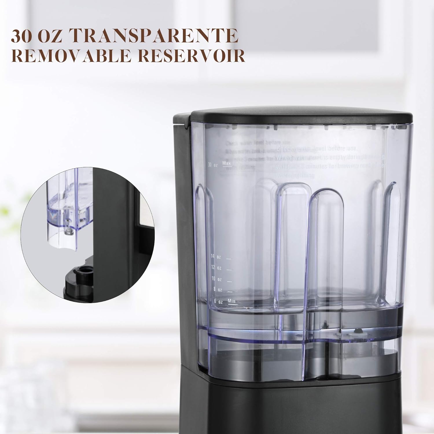 Flаѕh Sаlе Single Cup Coffee Maker, Single Serve Coffee Maker for Capsule Pod Ground Coffee, Small Coffee Maker with 30oz Removable Reservoir One-Touch Button, Black TOP оƒƒERS Single Cup Coffee Maker, Single Serve Coffee Maker for Capsule Pod Ground Coffee, Small Coffee Maker with 30oz Removable Reservoir One-Touch Button, Black