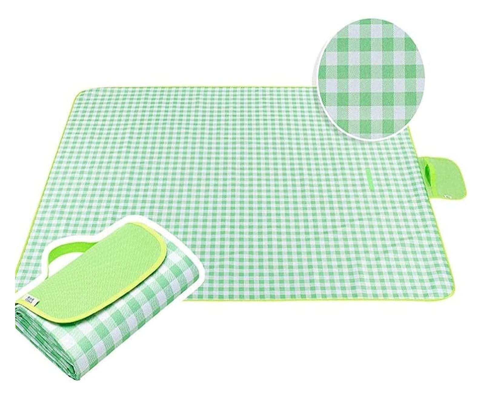 JSY Mantas de picnic impermeables, multifuncionales para exteriores, tela Oxford, con capa impermeable para fiestas de playa, viajes, manta de picnic de 185 x 200 cm