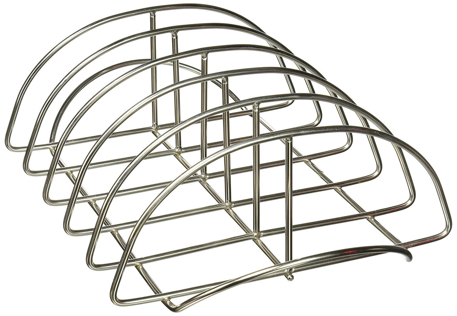 Stainless Steel Rib Rack, Non-Stick and Compatible Including Classic Big Joe Kamado Grills, Model KJ-RR