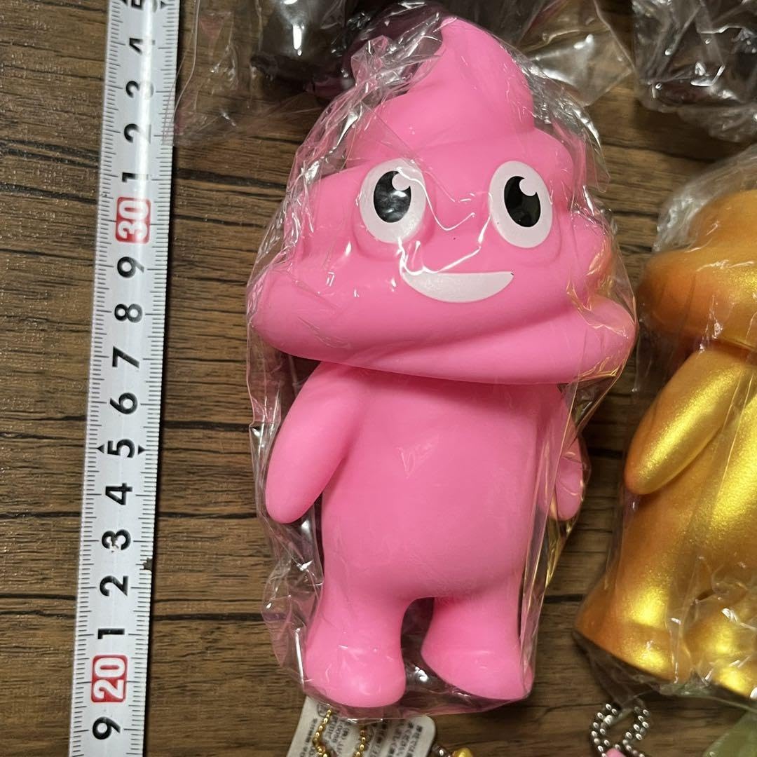 Amazon.co.jp: うんちくん ソフビマスコット 大中小色々サイズ