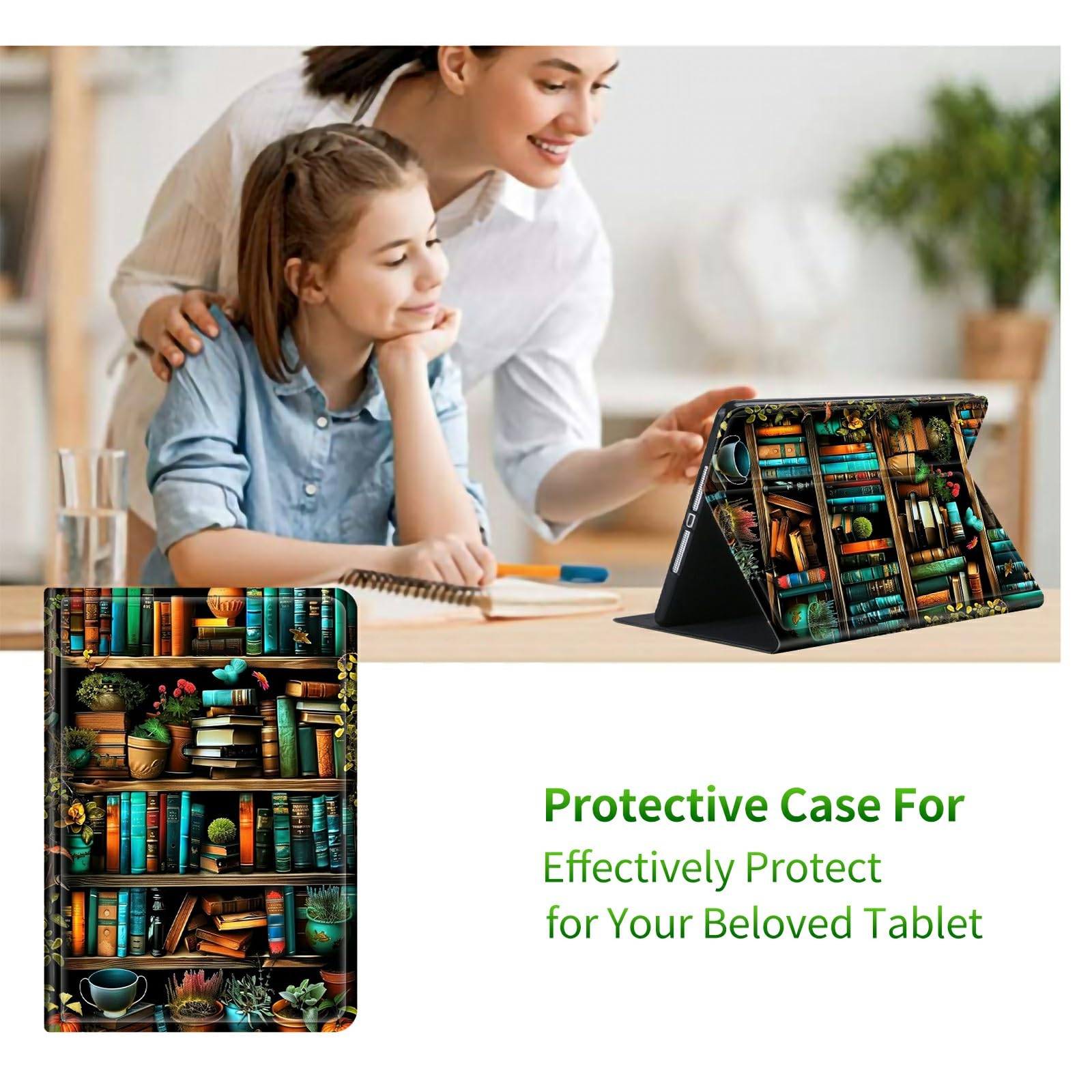 Custodia per Kindle Paperwhite da 6,8 pollici di 11a generazione 2021 e Kindle Paperwhite Signature Edition, visualizzazione multiangolare antiurto custodia protettiva intelligente con