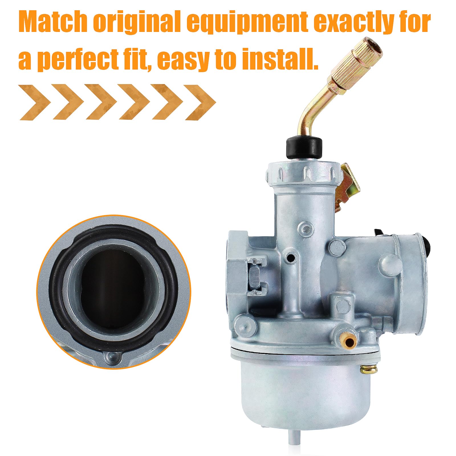 Amazon.com: QAZAKY Carburetor Compatible with Kawasaki KLX110