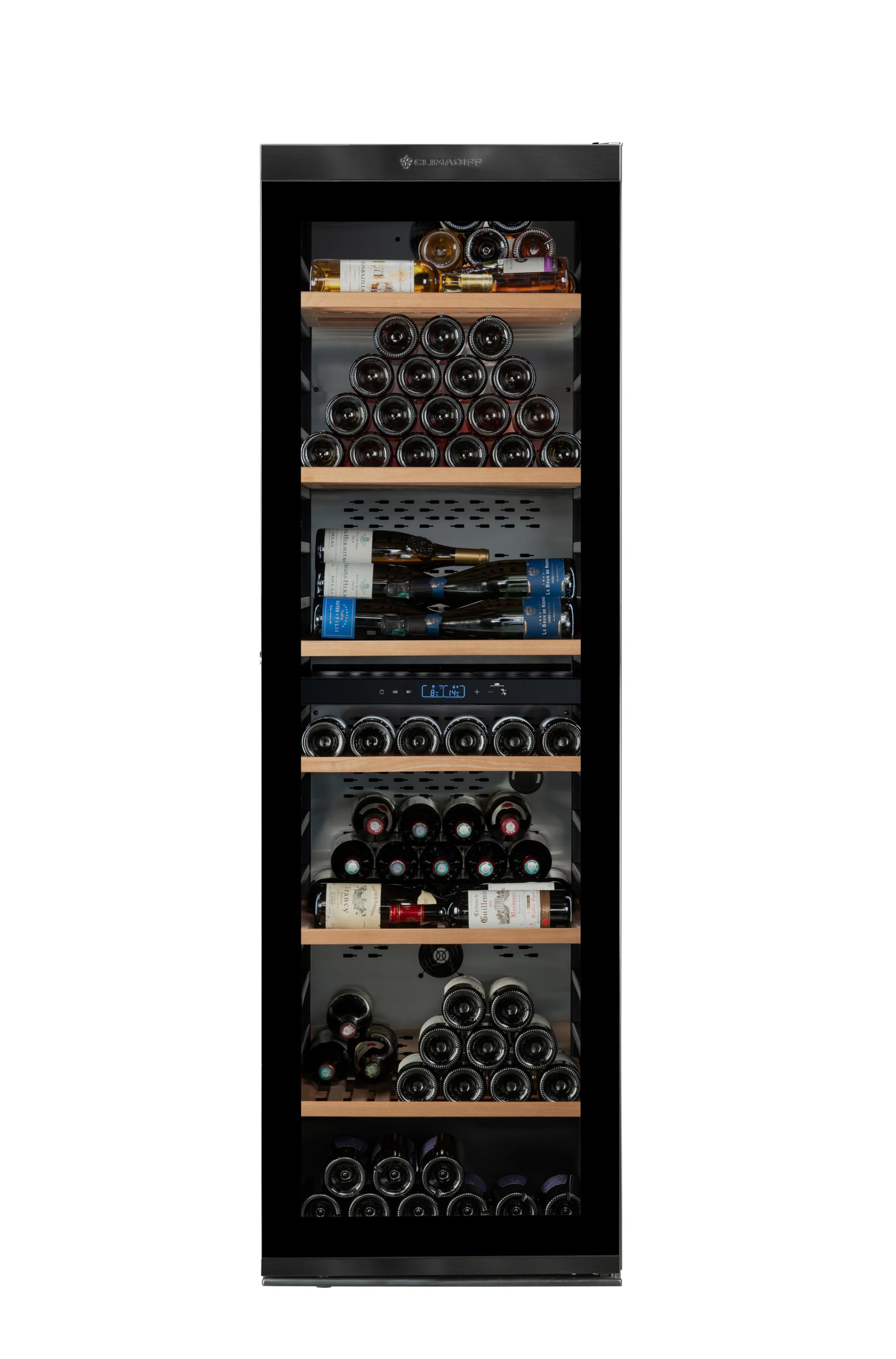 CLIMADIFF - MILLESIME240DB - 2 Zonen Lager-Weinkühlschrank für 237 Fl.