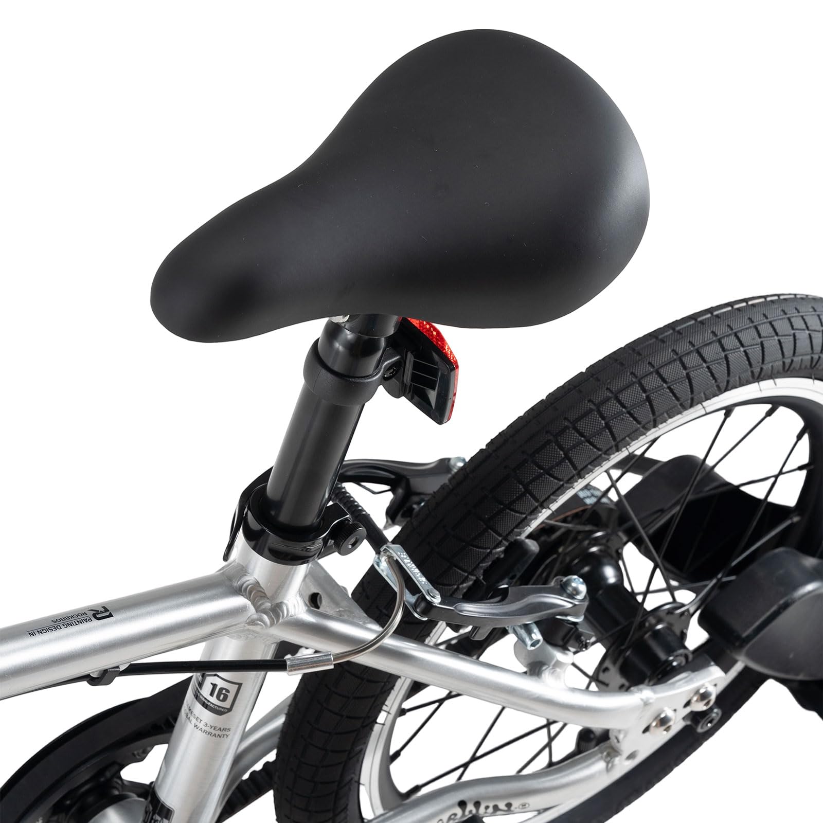 ROCKBROS Darwin Riemenantrieb 16/20 Pulgadas Bicicleta de Montaña para Niños, Bicicleta Infantil con Cuadro de Aluminio Ligero
