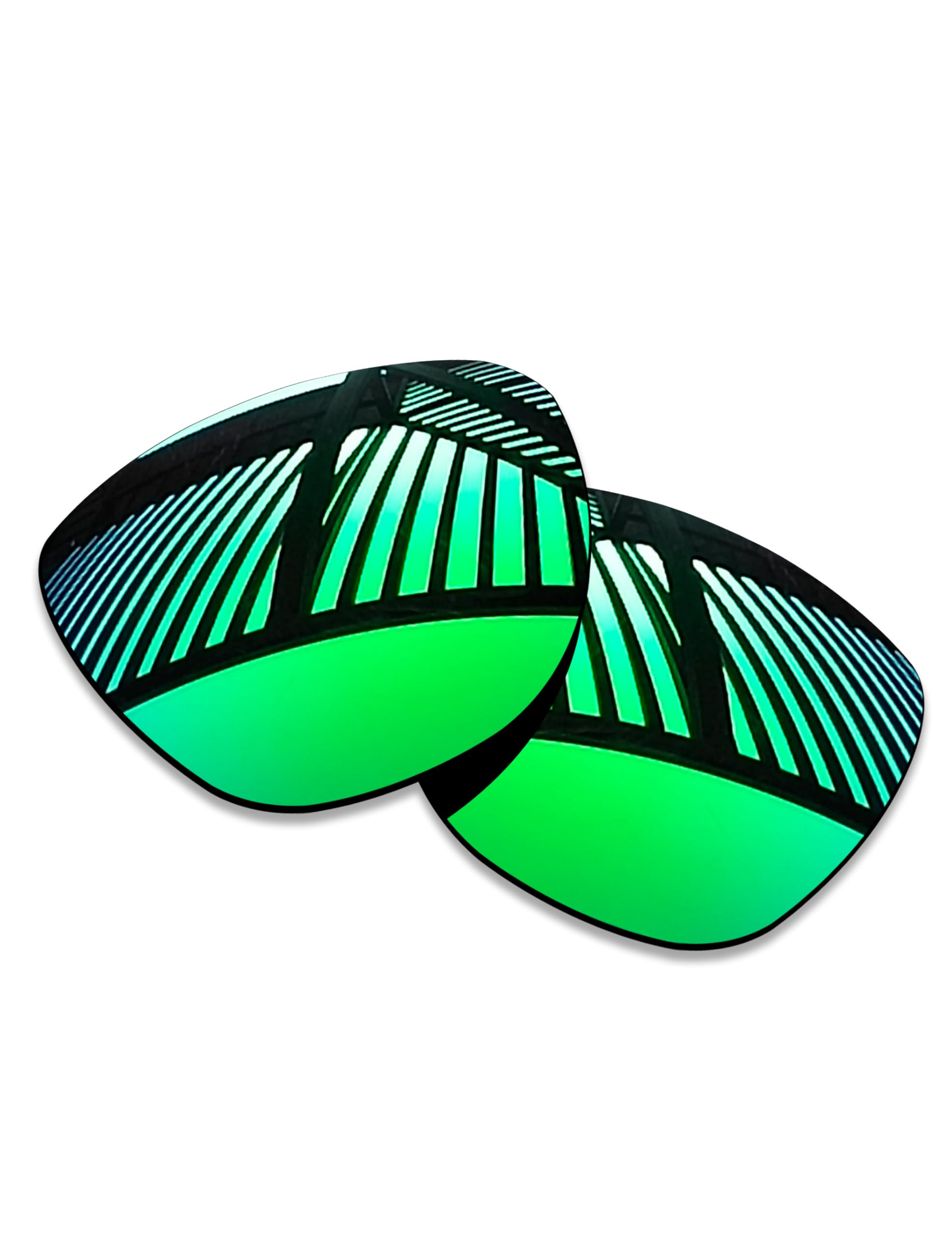 Lot de 5 paires de verres de rechange pour lunettes de soleil RayBan RW4014 Skyler (Gen 2) 52 mm – Noir uni + titane + bleu glacier + rouge feu + émeraude + transparent HD
