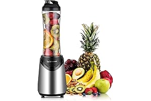 La Reveuse Personal Miniature Blender for Travel Size Smoothies, Stay Hydrated and...