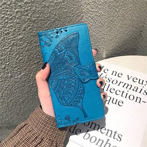 Miniatura 7 de GYHOYA Funda tipo cartera compatible con Samsung Galaxy A71 para mujer, de piel, con función atril magnético y tarjetero para Samsung Galaxy A71,