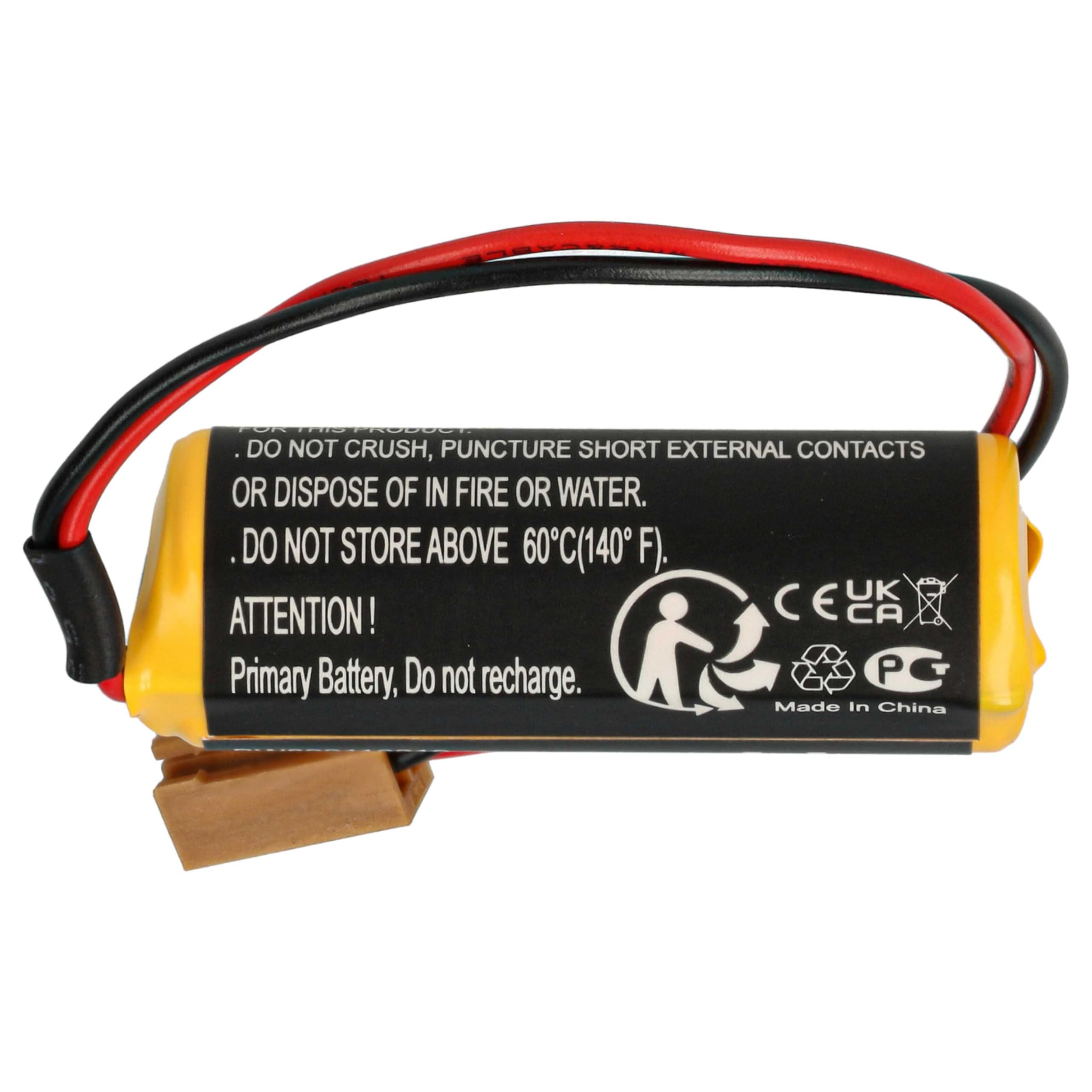 vhbw 5X batería Compatible con Le Blond 77 CNC Router programmable Logic Controller Controlador de periférico (2000 mAh, 3 V, Li-MnO2)