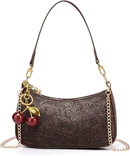 Shoulder Bag for Women Cherry Underarm Purse, Clutch Hobo Crossbody Handbag