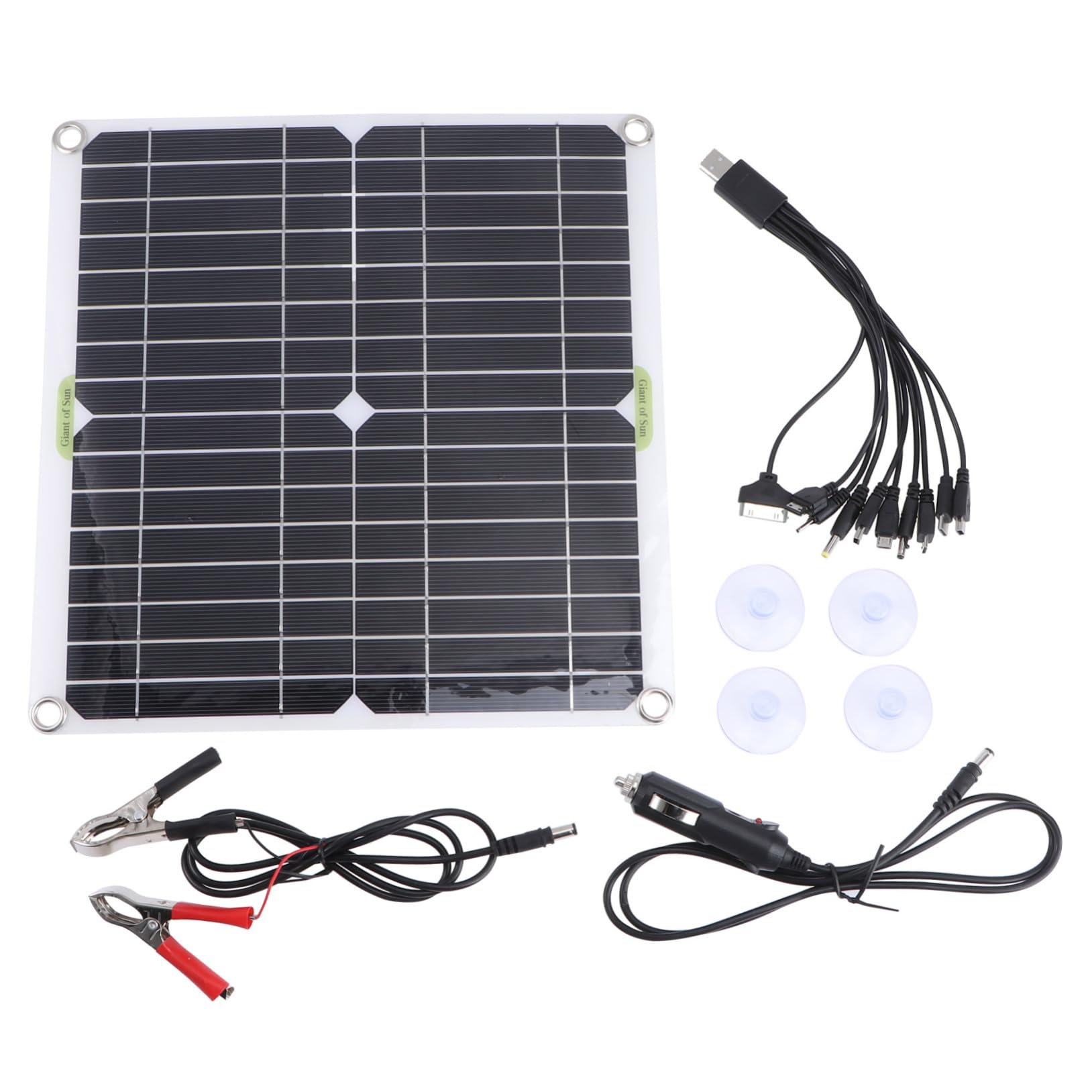 Kit panneau solaire monocristallin silicium pour éviter les pannes d'alimentation mobile