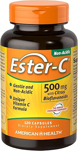 Suplemento American Health Ester-C con bioflavonoids de cítricos, 0.017 oz, 888032, paquete de de 1, 1, 1