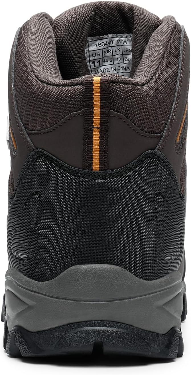NORTIV 8 Men's Ankle High Waterproof Boots Hiking Boots Men Walking Boots Mens Backpacking Trekking&Hiking Footwear Armadillo