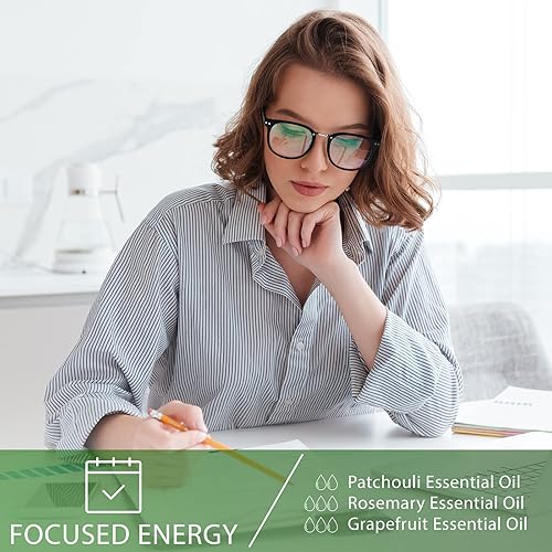 Vista 19 de PHATOIL Aceite esencial de sándalo de 3.3 fl oz, aceites esenciales puros de aromaterapia para difusor, humidificador, relajación, aceites