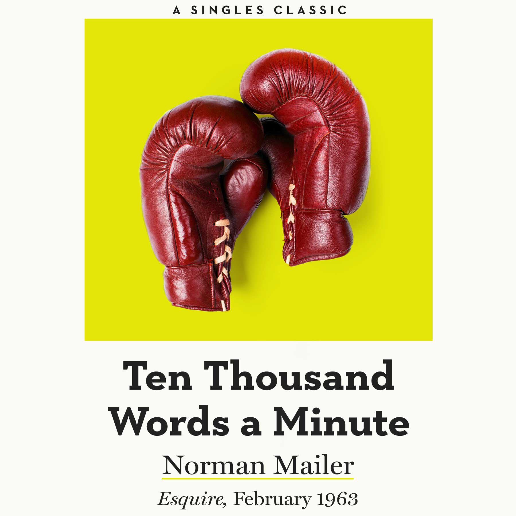 Cover art for Ten Thousand Words a Minute
