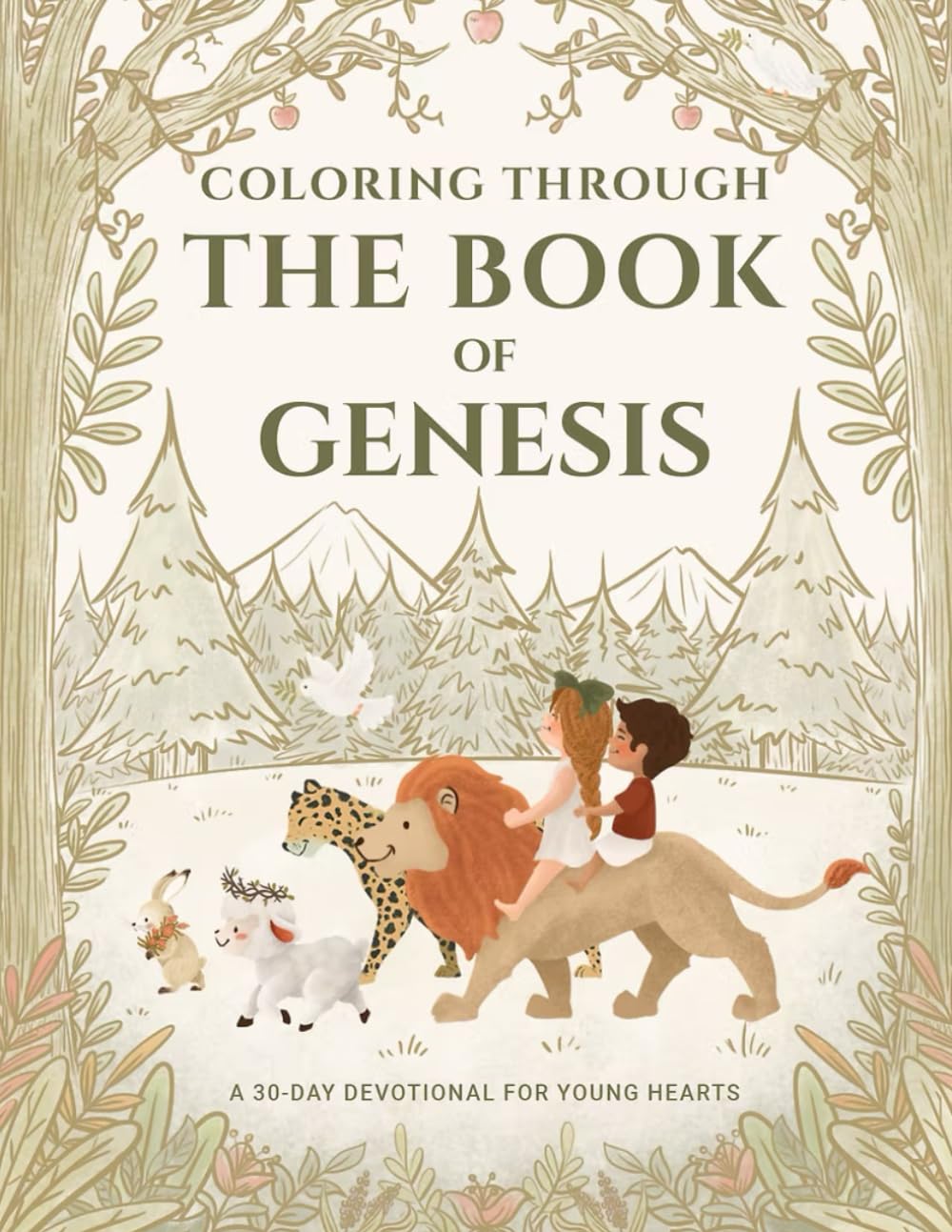 Coloring through the book of Genesis (Coloring Through the Books of the Bible)