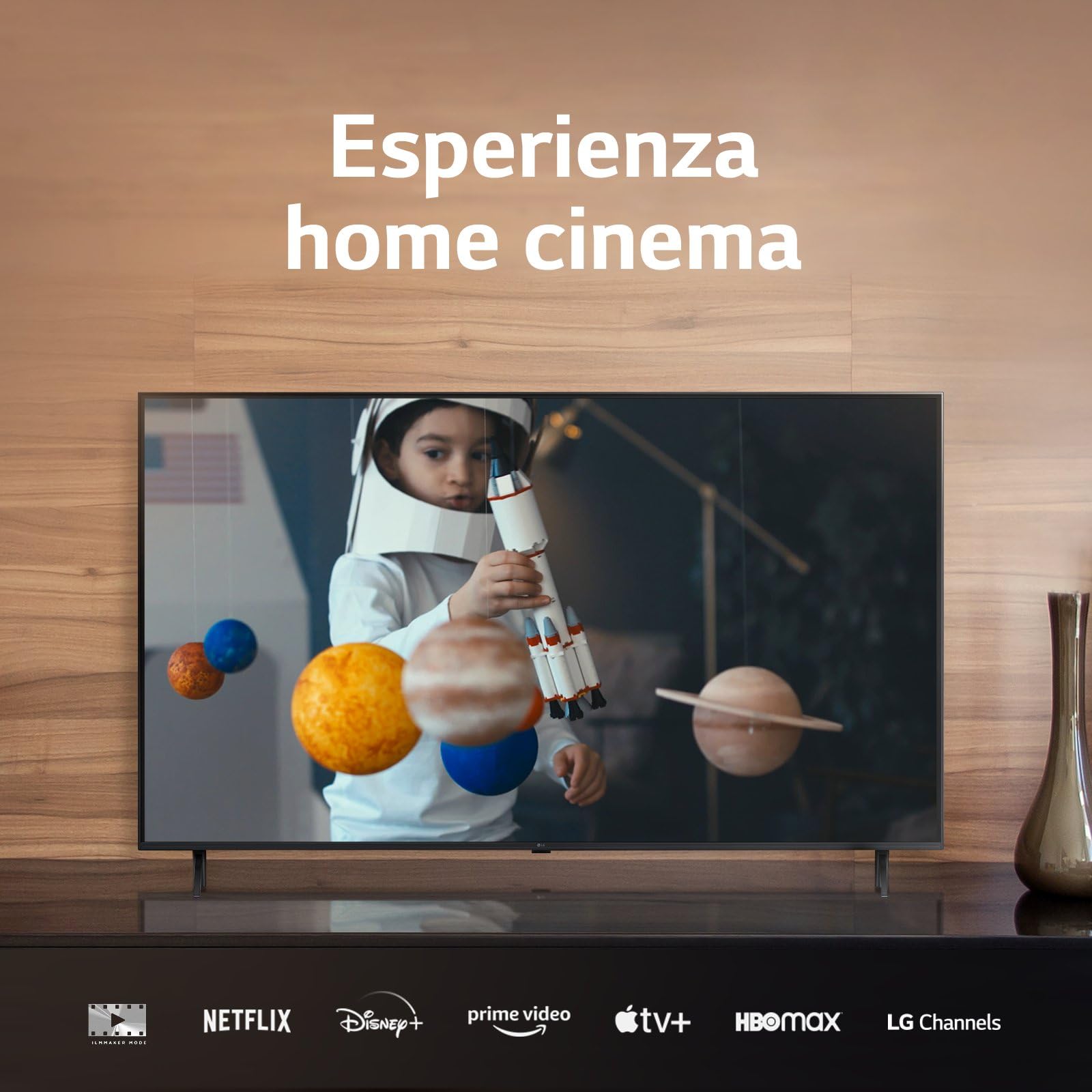LG webOS UHD UR78 TV 86 pollici, Smart TV 4K, Ultra HD, Processore α5 Gen6, HDR10 Pro, Filmmaker Mode, Game Optimizer, Wi-Fi, webOS 23, Alexa, Sports Alert, 3 HDMI, 2 USB, 86UR78006LB