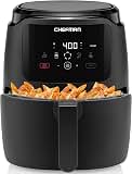 CHEFMAN Multifunctional Digital Air Fryer+ Rotisserie, Dehydrator, Convection Oven, 17 Touch Screen & Digital Air Fryer, Large 5 Qt Family Size, One Touch Digital Control Presets, — image 5